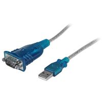 StarTech.com Cabo adaptador USB para série DB9 RS232 de 1 porta - M/M