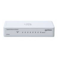 Manhattan 560702 switch de rede Gigabit Ethernet (10/100/1000) Branco