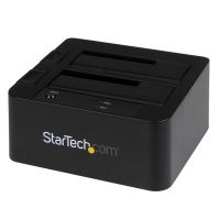 StarTech.com Estação de encaixe de disco rígido duplo USB 3.0 / eSATA com UASP para SSD/HDD SATA de 2,5/3,5 pol. – SATA 6 Gbps