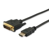 Equip 119322 adaptador de cabo de vídeo 2 m HDMI DVI-D Preto