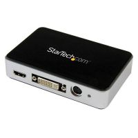 StarTech.com Dispositivo de captura de vídeo USB 3.0 - Gravador de vídeo HDMI / DVI / VGA / Composto de alta definição - 1080p 60fps