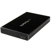 StarTech.com UNI251BMU33 Caixa para Discos Rígidos Compartimento HDD/SSD Preto 2.5"