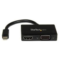 StarTech.com MDP2HDVGA adaptador de cabo de vídeo 0,15 m Preto