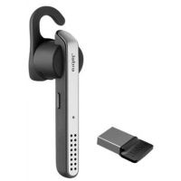 Jabra Stealth UC Auscultadores Sem fios Gancho de orelha, Intra-auditivo Chamadas/Música Micro-USB Bluetooth Preto