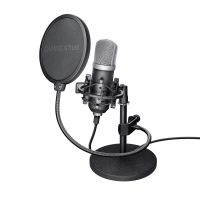 Trust 21753 microfone Preto Microfone de estúdio