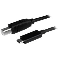 StarTech.com USB2CB1M cabo USB 1 m USB 2.0 USB C USB B Preto