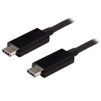 StarTech.com USB31CC1M cabo USB 1 m USB 3.2 Gen 2 (3.1 Gen 2) USB C Preto