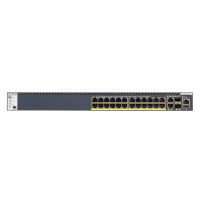 NETGEAR M4300-28G-PoE+ Gerido L3 Gigabit Ethernet (10/100/1000) Power over Ethernet (PoE) 1U Preto
