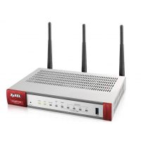 Zyxel USG20W-VPN-EU0101F router sem fios Gigabit Ethernet Dual-band (2,4 GHz / 5 GHz) 4G Cinzento, Vermelho