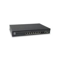 LevelOne GEP-1061 switch de rede Gerido L2 Gigabit Ethernet (10/100/1000) Power over Ethernet (PoE) Preto