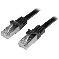 StarTech.com N6SPAT1MBK cabo de rede Preto 1 m Cat6 SF/UTP (S-FTP)