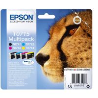 Epson T0715 tinteiro 1 unidade(s) Original Rendimento padrão Preto, Ciano, Magenta, Amarelo