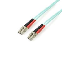 StarTech.com 450FBLCLC3 cabo de fibra ótica 3 m LC OM4 Cor aqua, Azul