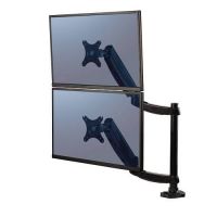 Fellowes 8043401 montagem e suporte para monitores 68,6 cm (27") Preto Secretária