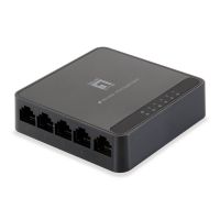 LevelOne GEU-0522 switch de rede Gigabit Ethernet (10/100/1000) Preto