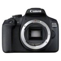 Canon EOS 2000D BK BODY EU26 Corpo câmara SLR 24,1 MP CMOS 6000 x 4000 pixels Preto