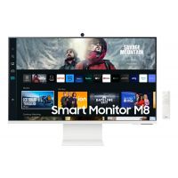 Samsung Smart Monitor M8 S32CM801UU 81,3 cm (32") 3840 x 2160 pixels 4K Ultra HD LED Branco