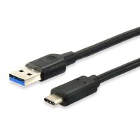 Equip 128343 cabo USB 0,25 m USB 3.2 Gen 1 (3.1 Gen 1) USB C USB A Preto