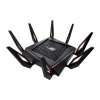ASUS Rapture GT-AX11000 router sem fios Gigabit Ethernet Tri-band (2,4 GHz / 5 GHz / 5 GHz) Preto