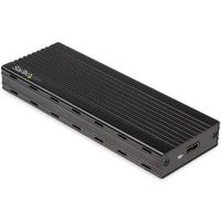 StarTech.com M2E1BMU31C Caixa para Discos Rígidos Compartimento SSD Preto M.2