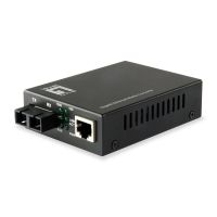 LevelOne GVT-2002 conversor de rede de média 1000 Mbit/s 1310 nm Modo único Preto