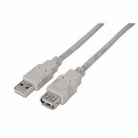 AISENS A101-0013 cabo USB 1,8 m USB 2.0 USB A Bege