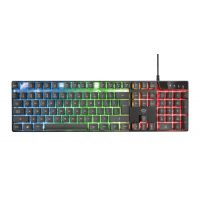 Trust GXT 838 Azor Gaming Combo teclado USB QWERTY Português Preto