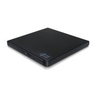 Hitachi-LG Slim Portable DVD-Writer unidade de disco ótico DVD±RW Preto