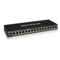 NETGEAR GS316PP Não-gerido Gigabit Ethernet (10/100/1000) Power over Ethernet (PoE) Preto