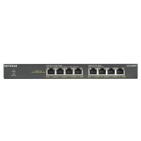 Netgear GS308PP Não-gerido Gigabit Ethernet (10/100/1000) Power over Ethernet (PoE) Preto
