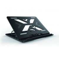 Conceptronic ERGO Laptop Cooling Stand 39,6 cm (15.6") Suporte para computador portátil Preto