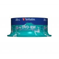 Verbatim DVD-RW Matt Silver 4,7 GB 25 unidade(s)