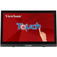 Viewsonic TD1630-3 monitor de ecrã 39,6 cm (15.6") 1366 x 768 pixels HD LCD Ecrã táctil Multi-utilizador Preto