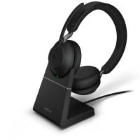 Jabra Evolve2 65, MS Stereo Auscultadores Fita de cabeça USB Type-C Bluetooth Preto