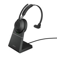 Jabra Evolve2 65, UC Mono Auscultadores Sem fios Fita de cabeça Escritório/Call center USB Type-A Bluetooth Preto