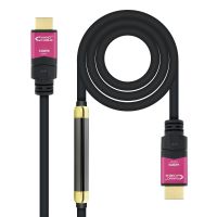 Nanocable 10.15.3730 cabo HDMI 30 m HDMI Type A (Standard) Preto, Rosa