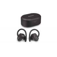Philips TAA5205BK/00 auscultador Auscultadores True Wireless Stereo (TWS) Gancho de orelha, Intra-auditivo Desportos Bluetooth Preto