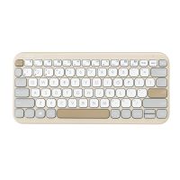 ASUS Marshmallow Keyboard KW100 teclado Bluetooth Inglês (Estados Unidos) Bege