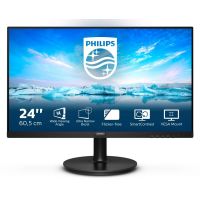 Philips V Line 241V8LA/00 LED display 60,5 cm (23.8") 1920 x 1080 pixels Full HD Preto