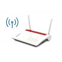 FRITZ!Box 6850 LTE router sem fios Gigabit Ethernet Dual-band (2,4 GHz / 5 GHz) 3G 4G Vermelho, Branco