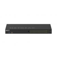 NETGEAR GSM4230P-100EUS switch de rede Gerido L2/L3 Gigabit Ethernet (10/100/1000) Power over Ethernet (PoE) 1U Preto