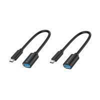 Conceptronic ABBY11B cabo USB 0,2 m USB 3.2 Gen 1 (3.1 Gen 1) USB C USB A Preto