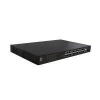 LevelOne FGP-2831 switch de rede Não-gerido Fast Ethernet (10/100) Power over Ethernet (PoE) 1U Preto