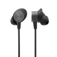 Logitech Logi Zone Wired Earbuds Teams Auscultadores Com fios Intra-auditivo Escritório/Call center USB Type-C Grafite