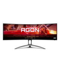 AOC B2 AG493UCX2 monitor de ecrã 124 cm (48.8") 5120 x 1440 pixels Quad HD LED Preto