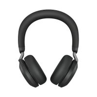 Jabra 27599-999-889 auscultador Auscultadores Com fios e sem fios Fita de cabeça Chamadas/Música USB Type-C Bluetooth Suporte de carregamento Preto