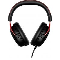 HP HyperX Cloud II Auscultadores Com fios Fita de cabeça Jogos Preto, Vermelho