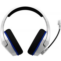 HyperX Cloud Stinger Core - Headset de gaming sem fios (Branco-Azul) - PS5-PS4