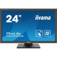 iiyama ProLite T2453MIS-B1 monitor de ecrã 59,9 cm (23.6") 1920 x 1080 pixels Full HD LED Ecrã táctil Multi-utilizador Preto