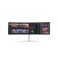 LG 49WQ95C-W LED display 124,5 cm (49") 5120 x 1440 pixels UltraWide Dual Quad HD Prateado